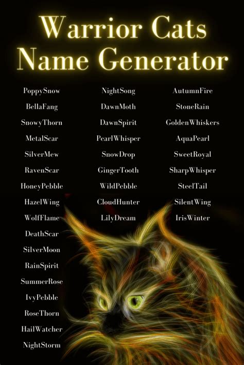 fantasy cat name generator|random kittypet name generator.